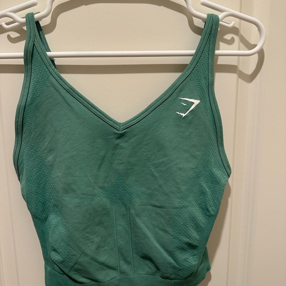 Gymshark Vital Seamless 2.0 Midi Tank in Mint